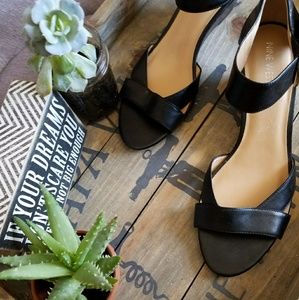 Nine West Black Wedges